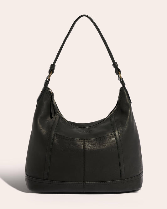 American Leather Co. Hudson Hobo ,Black