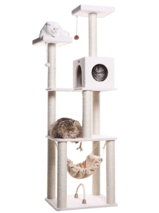 Armarkat 73-In Cat Tree, Ivory