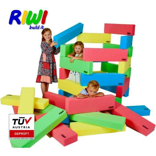 24 Riwi Building Blocks - Xxl Soft Play