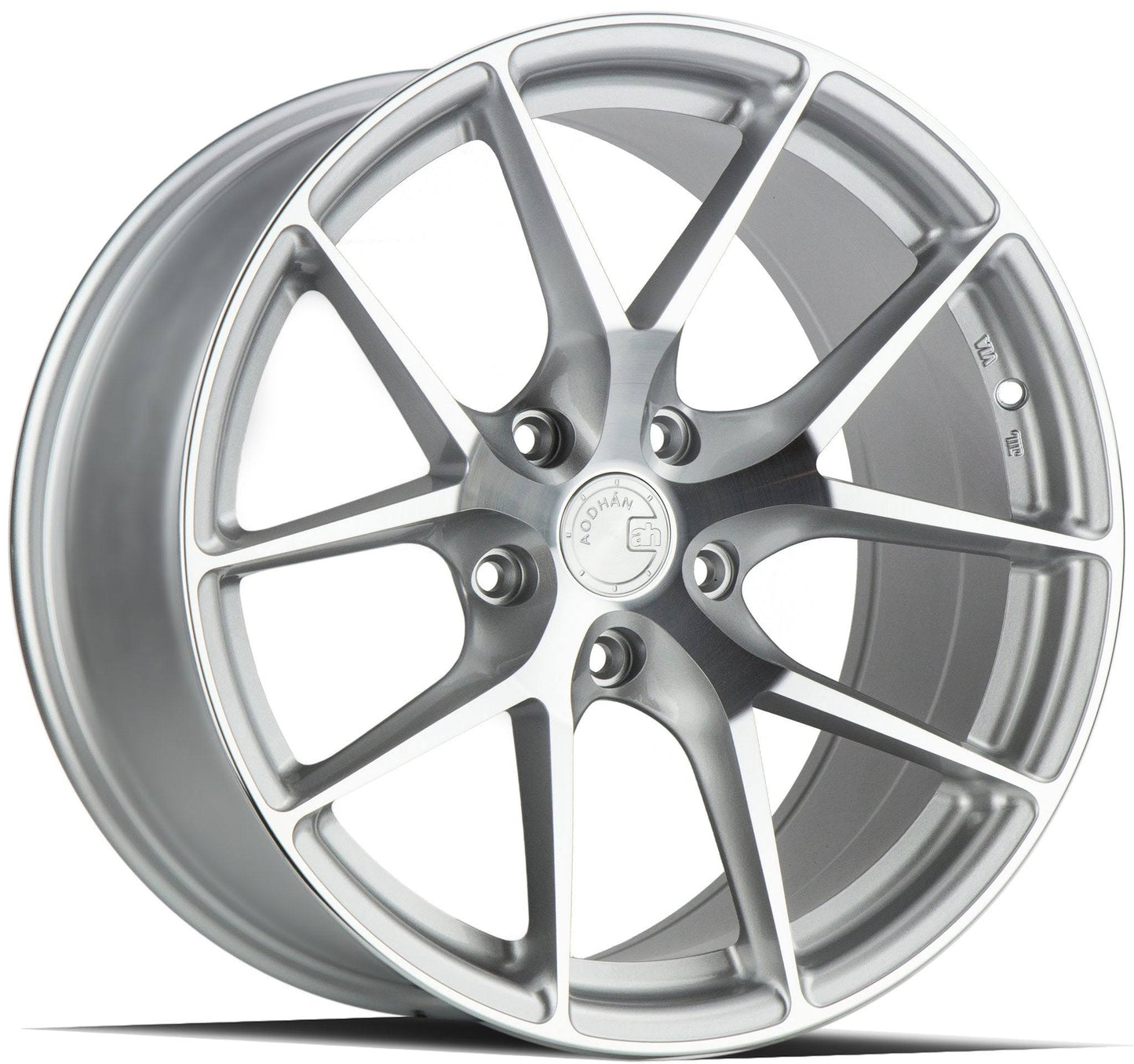 Aodhan Aff7 Gloss Silver Machined Face 19x9.5 / 5x112 / 35