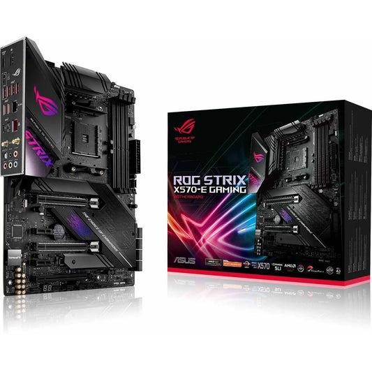 Asus X570-E Rog Strix Gaming Amd Am4 Atx Motherboard