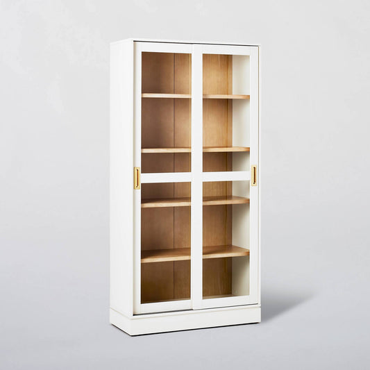 72 Promontory Cabinet With Sliding Doors White - Threshold Designed With Studio Mcgee 83208392