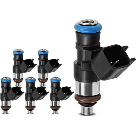 A-Premium Fuel Injectors Compatible With Ford Edge, Flex, Fusion, Taurus, Taurus X & Lincoln Mks, Mkt, Mkx, Mkz & Mazda Cx-9, 6 & Mercury Sable, 2007-