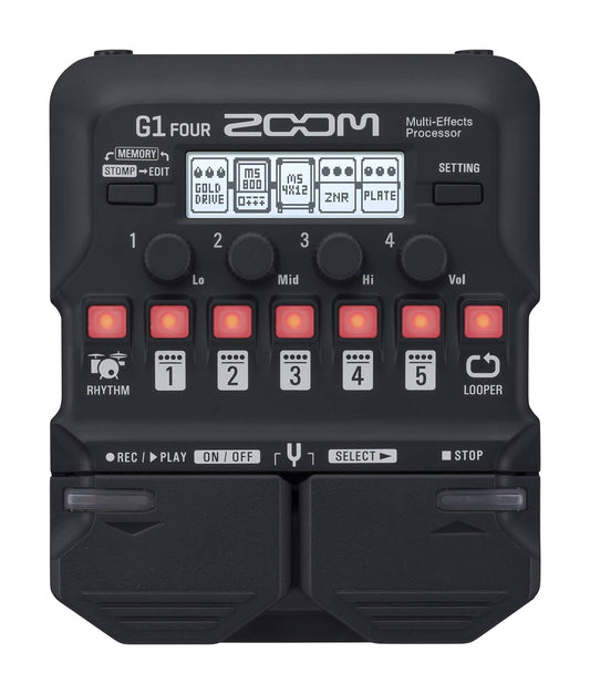 Zoom G1 Four - Guitar Multi-Effects Processor