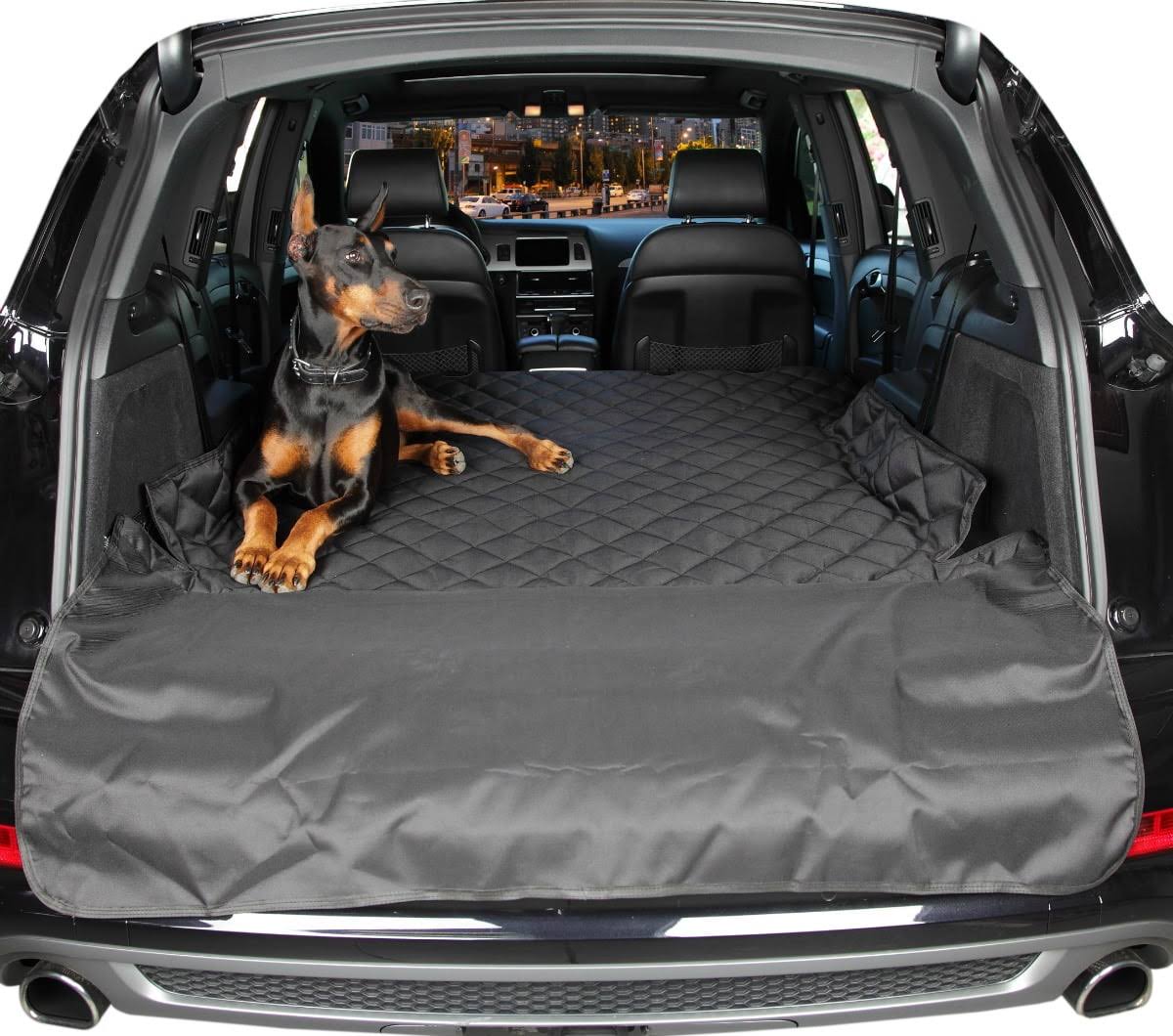 4knines Split Cargo Car Seat Liner, Black, S