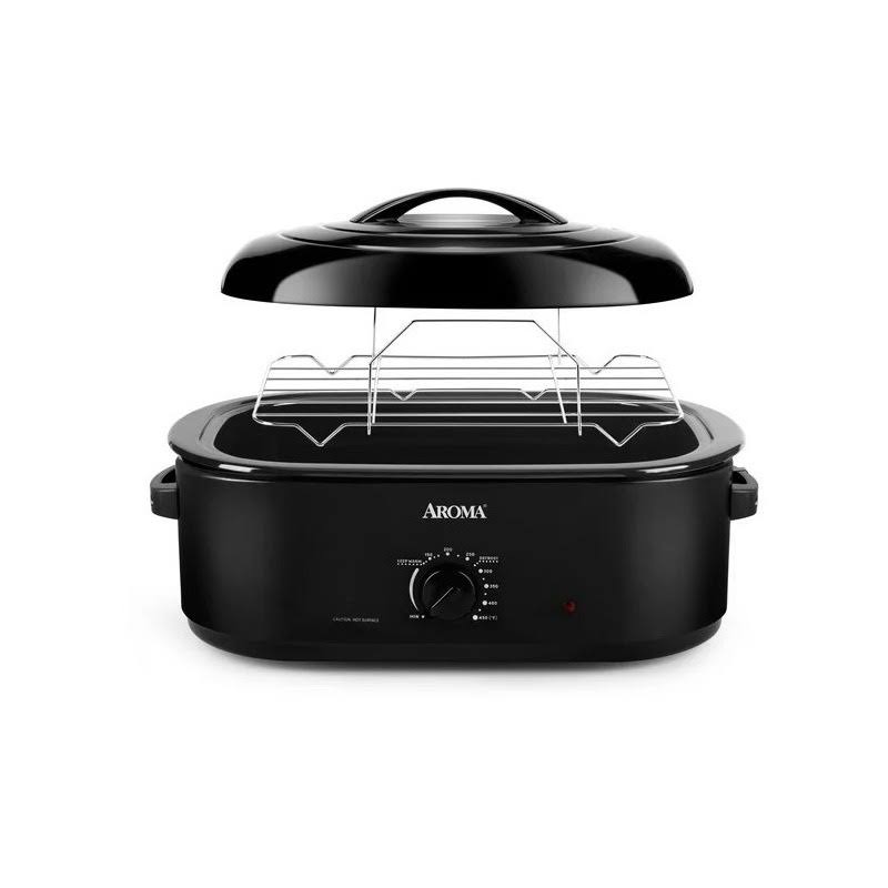 Aroma 18qt. Roaster Oven (Black) Art-718b