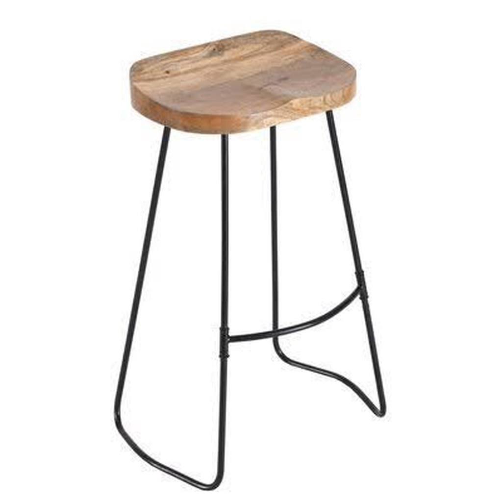 Allmodern Crooke Solid Wood 29.75 Bar Stool