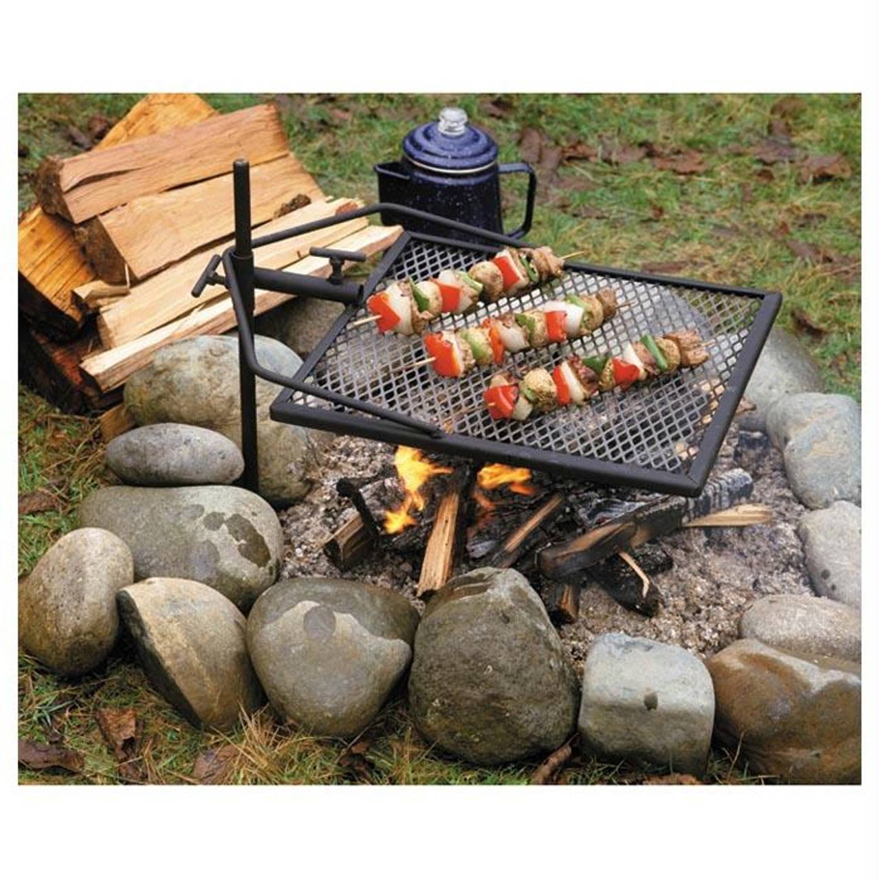 Adjust-A-Grill 13570 Portable Campfire Grill