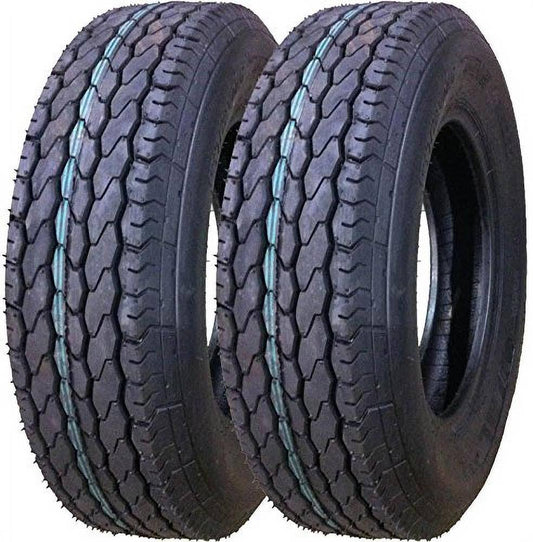 2 New Premium Free Country Trailer Tires St 205/75d15 - 11021