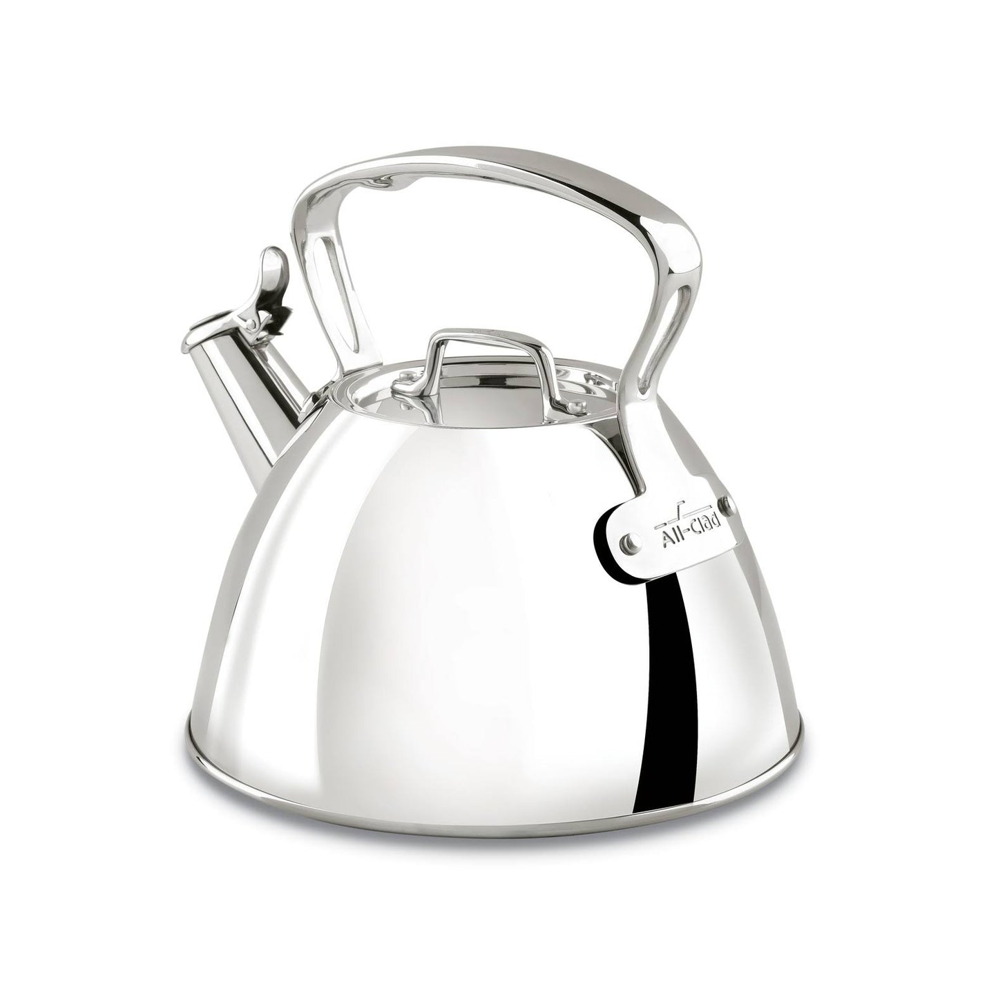 All-Clad E86199 Stainless Steel Tea Kettle 2-Quart Silver