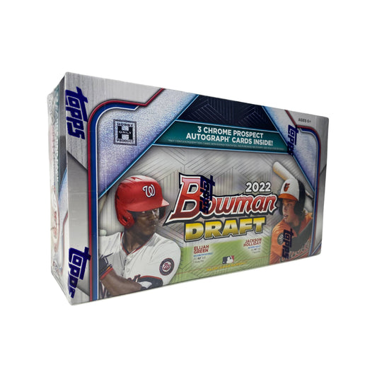 2022 Bowman Draft Baseball Jumbo 8 Box Case